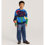 Bobo Choses Mr. Footish Knee Pads Woven Pants