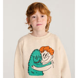 Bobo Choses Hug Hairy Monster Sweatshirt