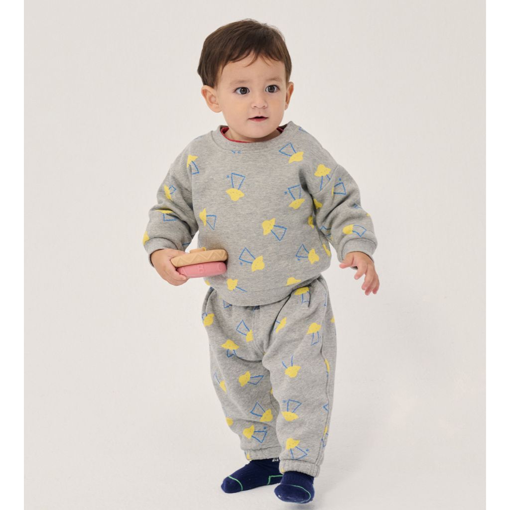 Bobo Choses Baby Pixel Abduction All Over Sweatshirt