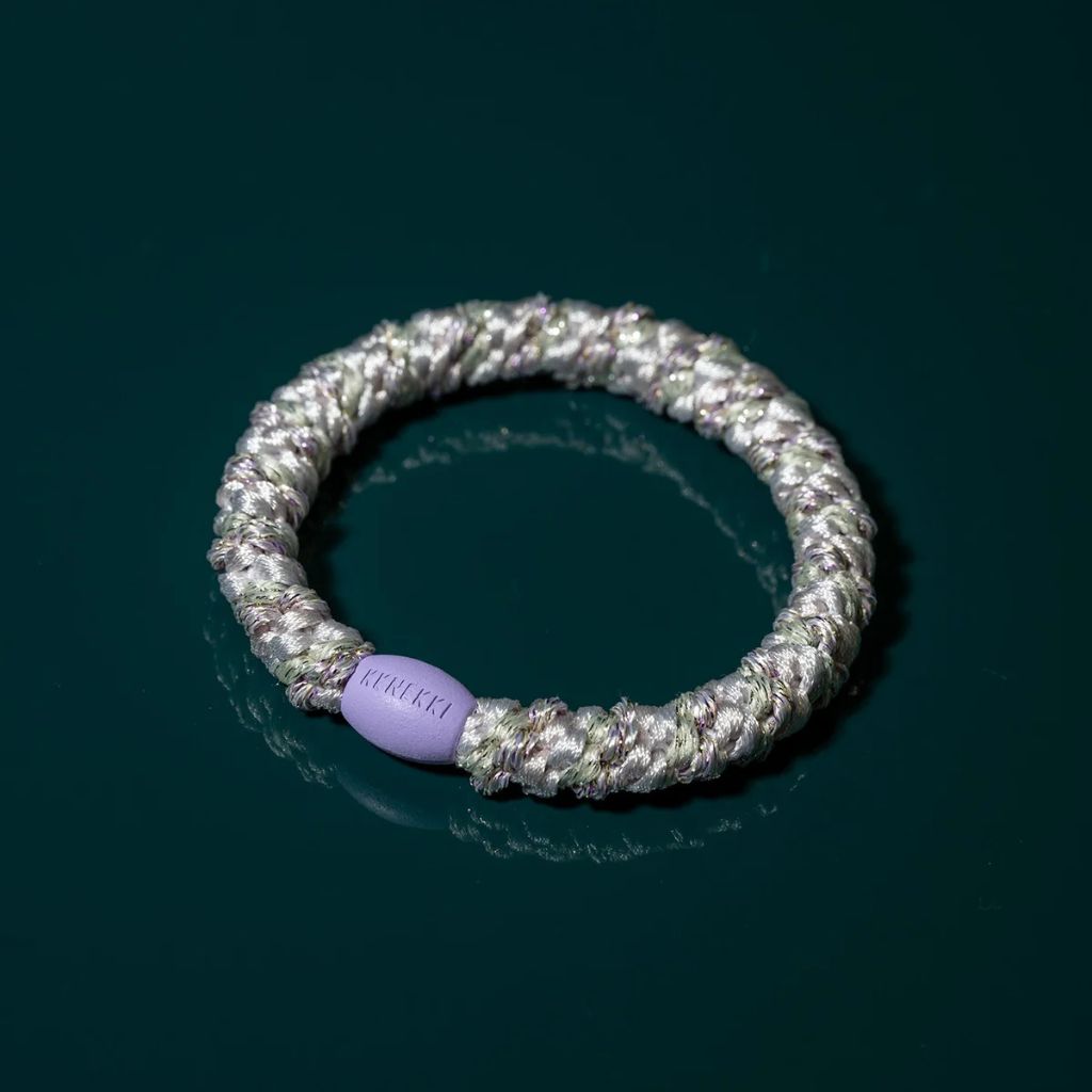 Kknekki Original Hair Tie Mix Lavender Ballet Pink Glitter