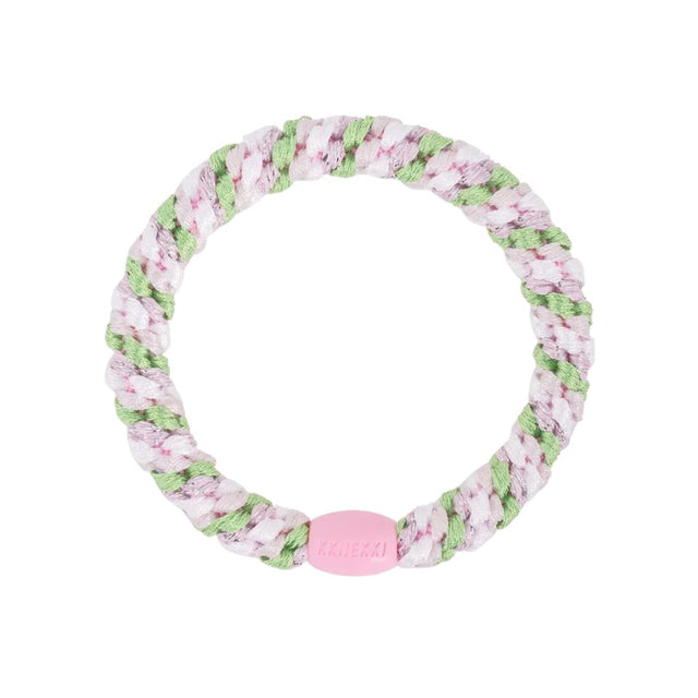 Kknekki Original Hair Tie Mix Grass Green Pink Glitter