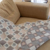 New Grain Prairie Quilt - Blush/Chambray