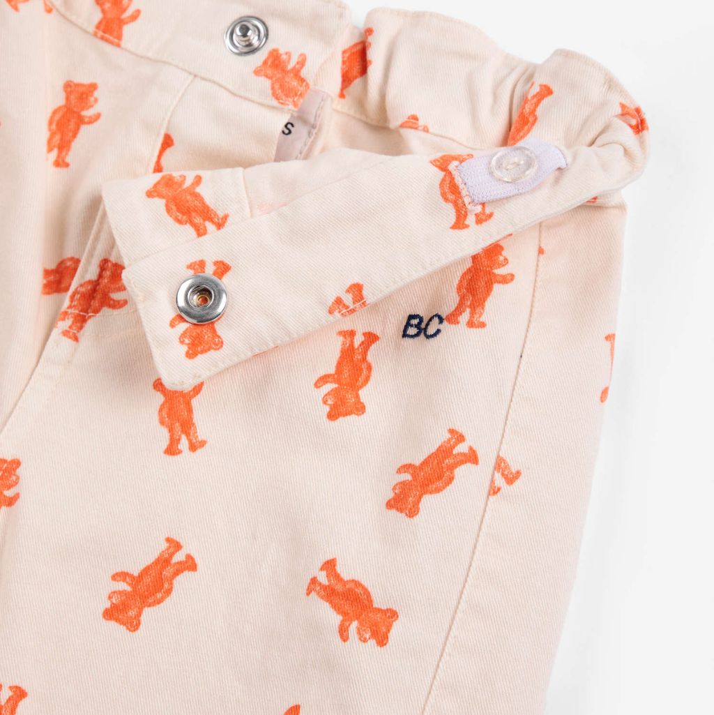 Bobo Choses Softpaw Monster All over Denim Pants