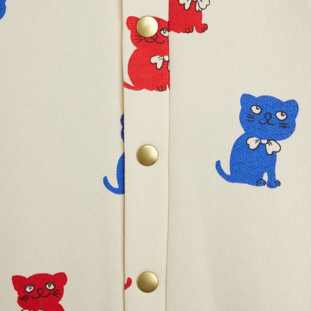 Mini Rodini Kittens Baby Onesie