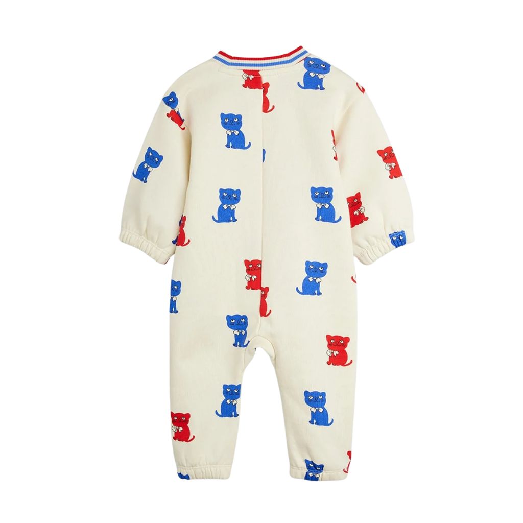 Mini Rodini Kittens Baby Onesie