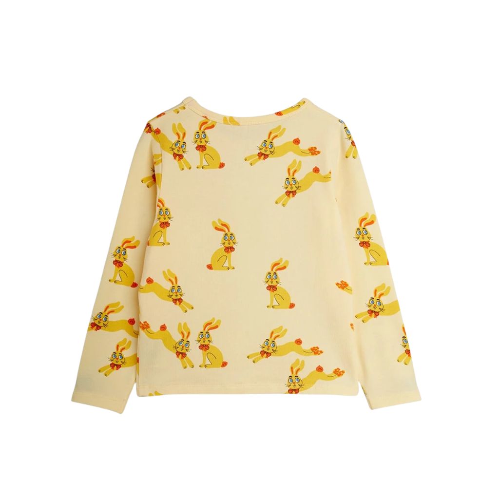 Mini Rodini Rabbits Ls Tee