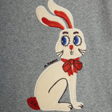 Mini Rodini Rabbit Application Ls Top