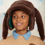 Mini Rodini Rabbit Ear Faux Fur Cap