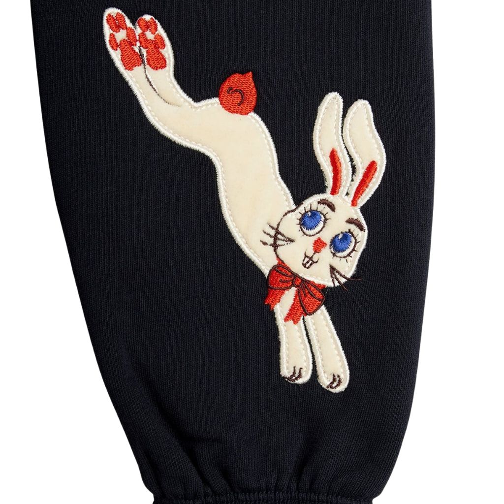 Mini Rodini Rabbit Application Sweatpants