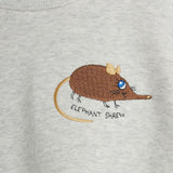 Mini Rodini Elephant Shrew Emb Sweatshirt