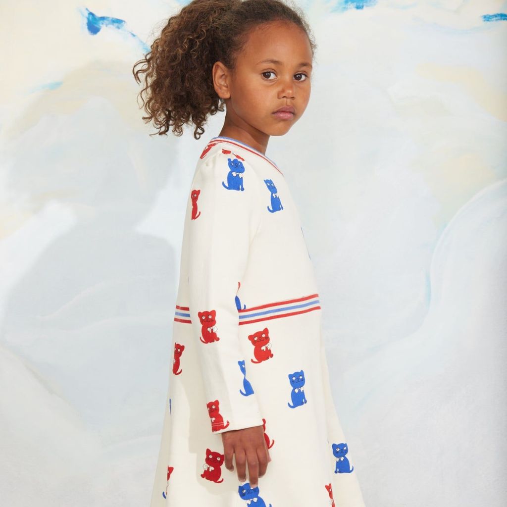 Mini Rodini Kittens Sweatdress