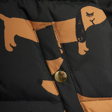 Mini Rodini Dog Hooded Puffer