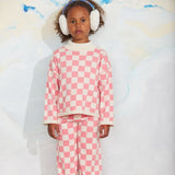 Mini Rodini Chess Check Knitted Trouser