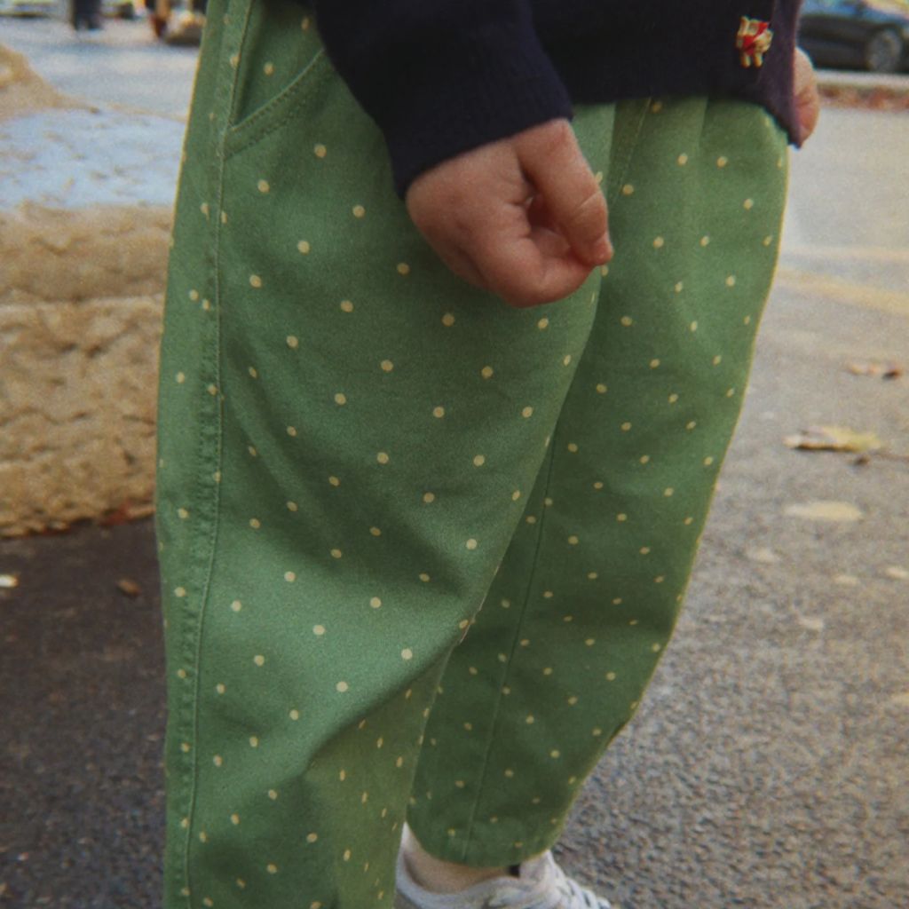 Konges Sløjd Nola Pants Dot Pistacchi