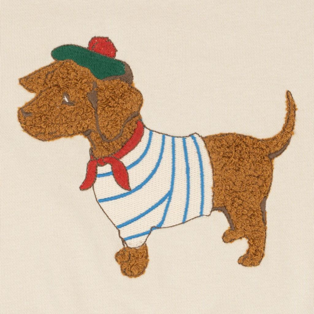 Konges Sløjd Spotty Sweat Shirt Brown Rice