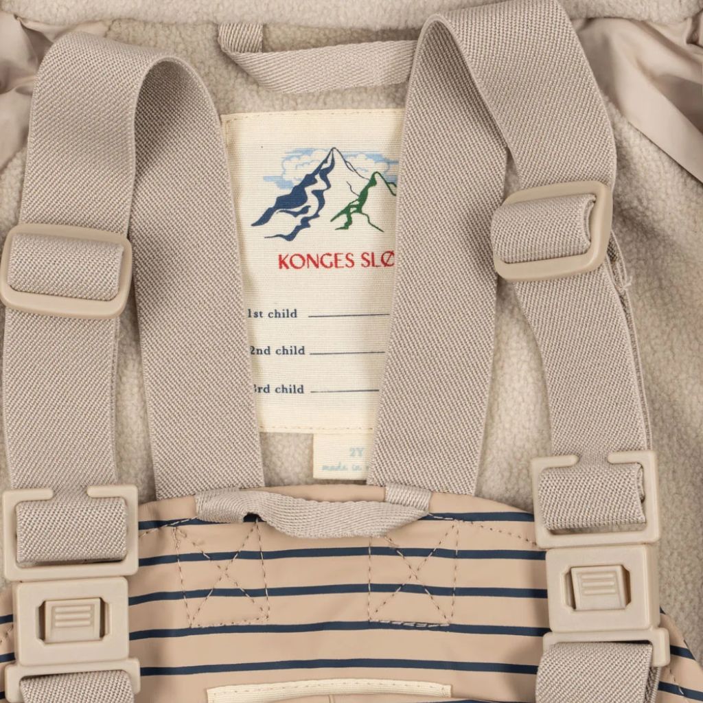 Konges Sløjd Rainy Palme Dog Set Stripe La Mer