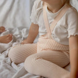 Silly Silas Hippy Footed Cotton Tights Silky Peach