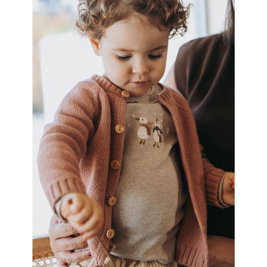 Snug Embroidery Longsleeve with Frill