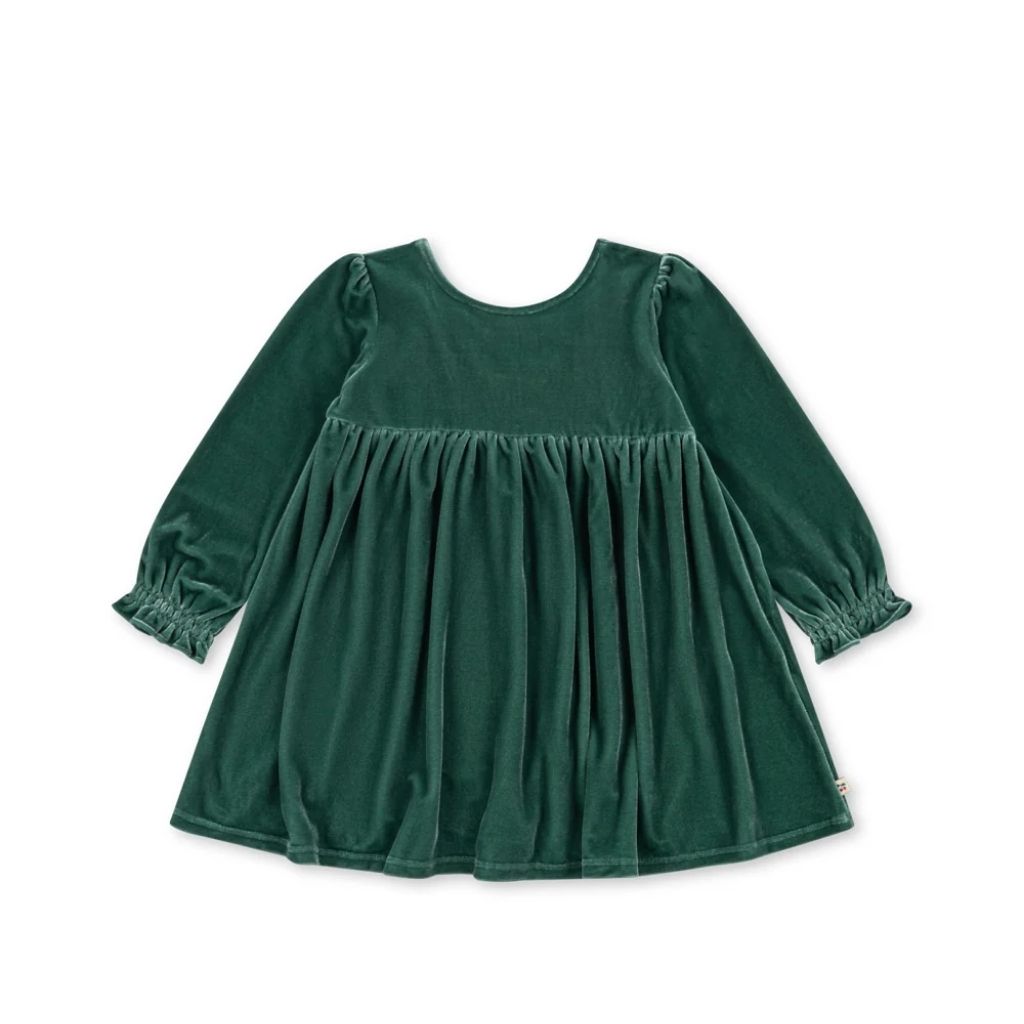 Konges Sløjd Gia Bow Dress Fir