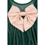 Konges Sløjd Gia Bow Dress Fir