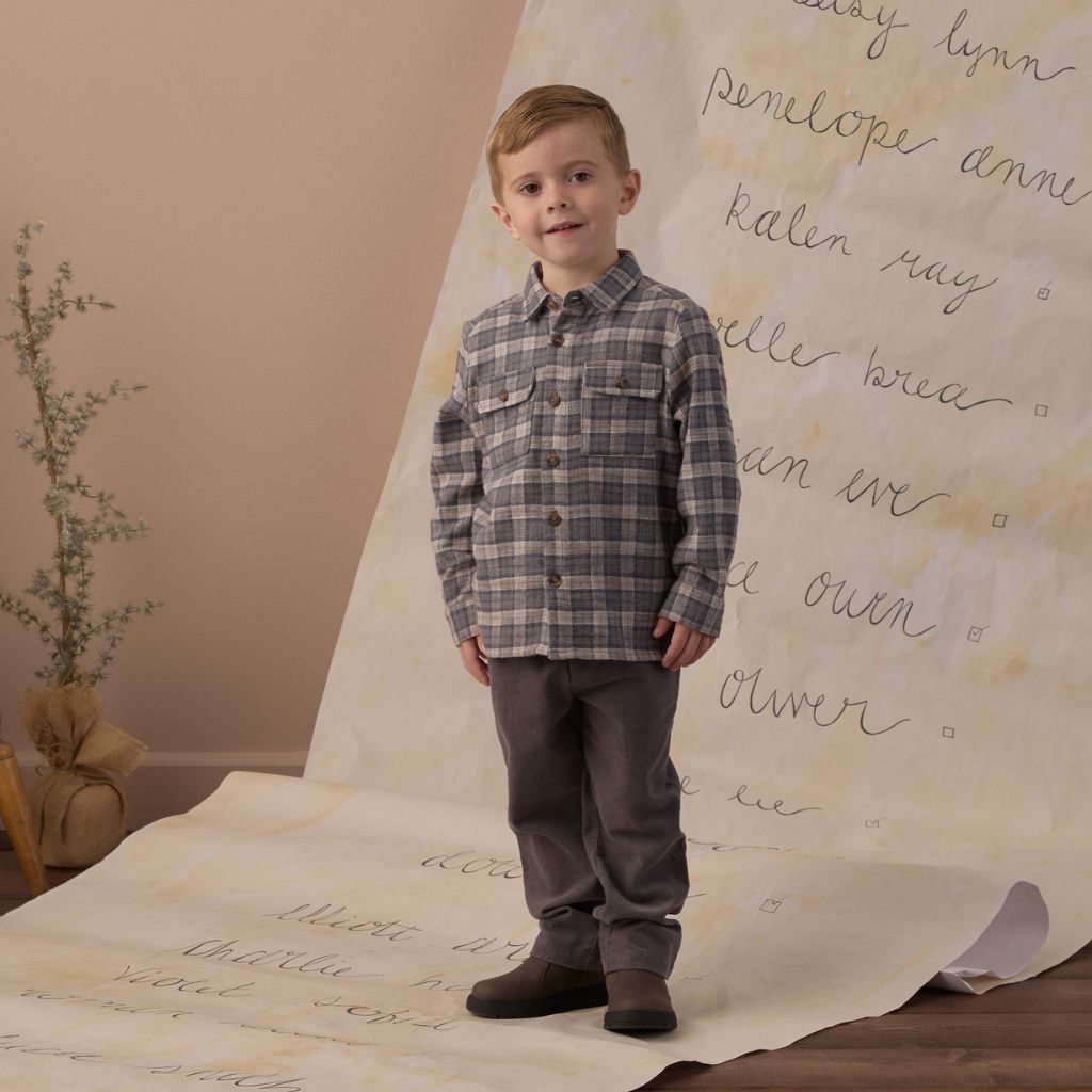 Rylee + Cru Pocketed Flannel Shirt Winter Plaid