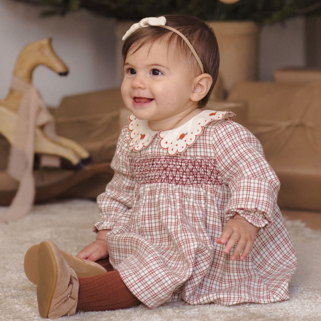 Quincy Mae Callie Dress Christmas Plaid