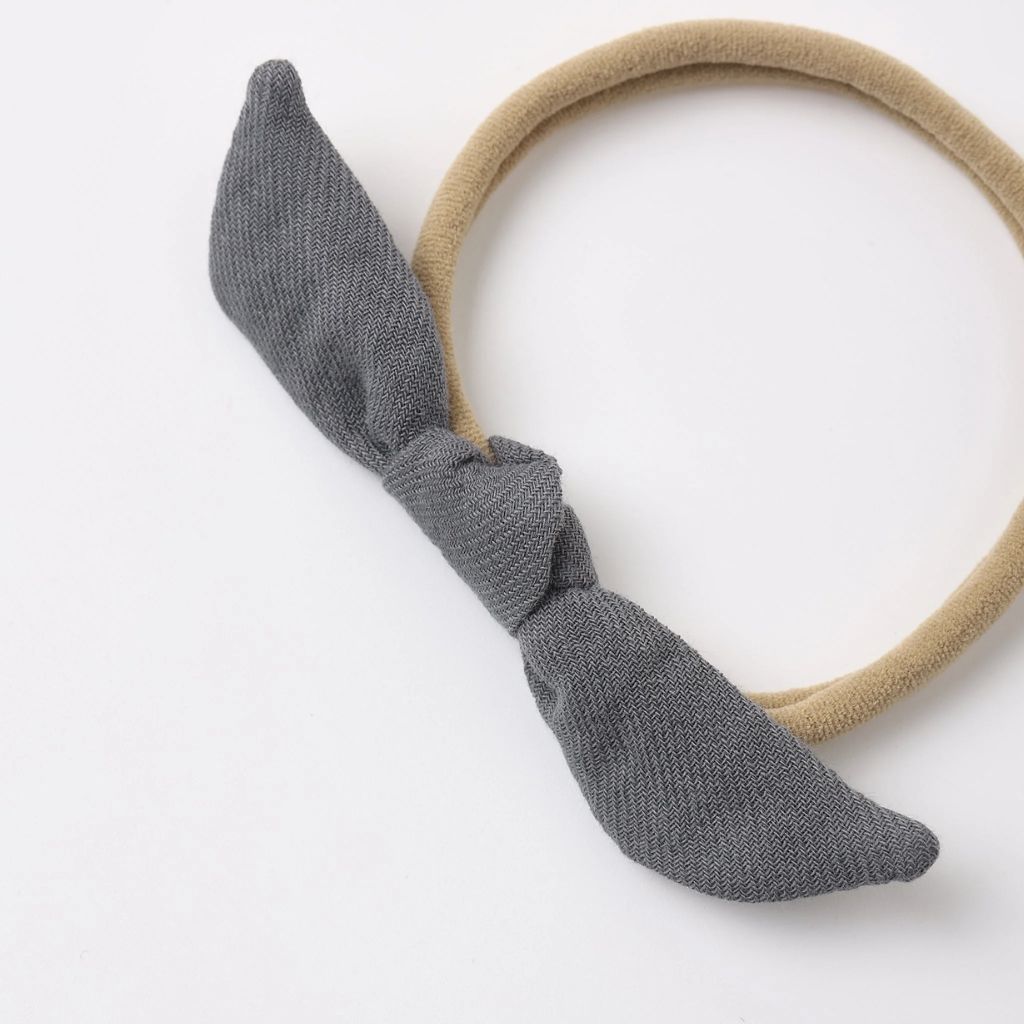 Quincy Mae Little Knot Headband Midnight