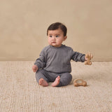Quincy Mae Pocket Sweatshirt Midnight