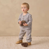 Quincy Mae Rory Shirt Midnight Gingham