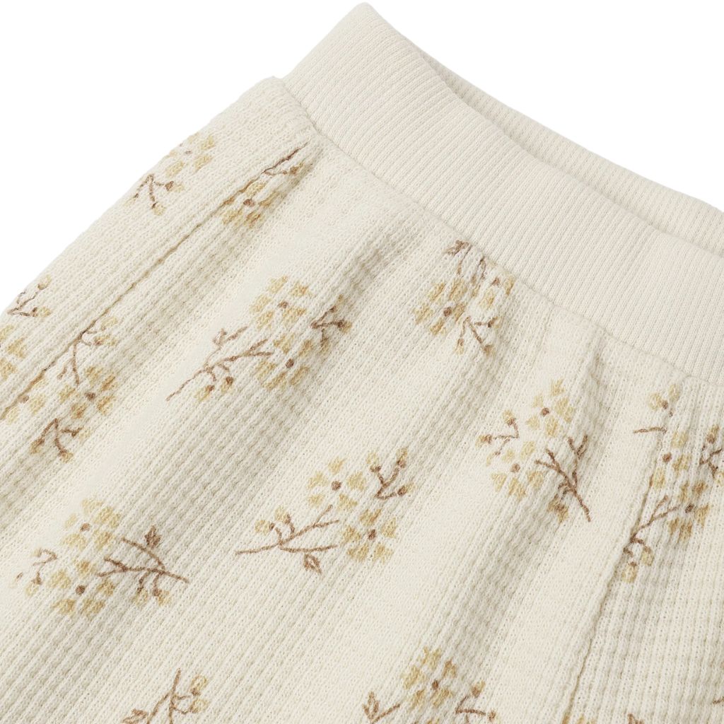 Quincy Mae Waffle Slouch Set Meadow