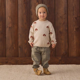 Quincy Mae Rex Sweater Mushroom
