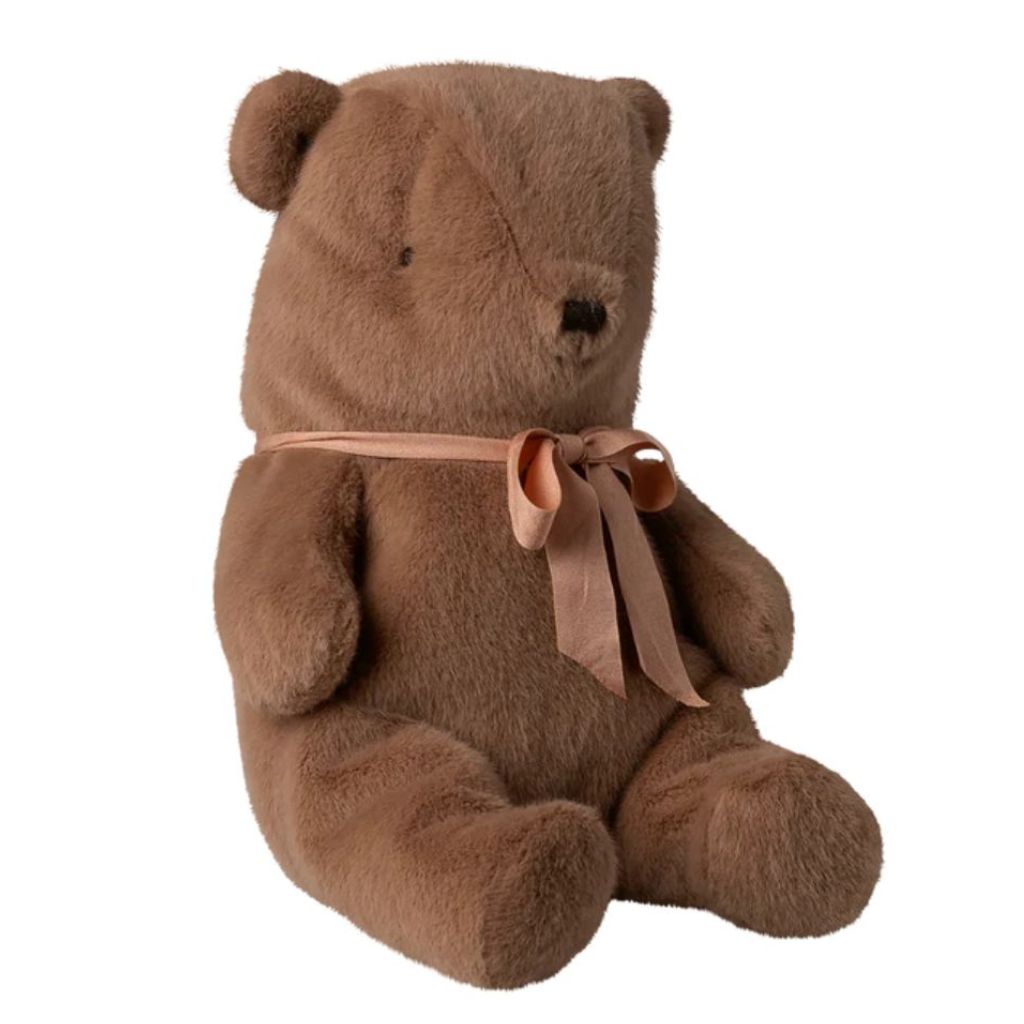 Maileg Teddy Bear Plush, Medium- Soft Brown