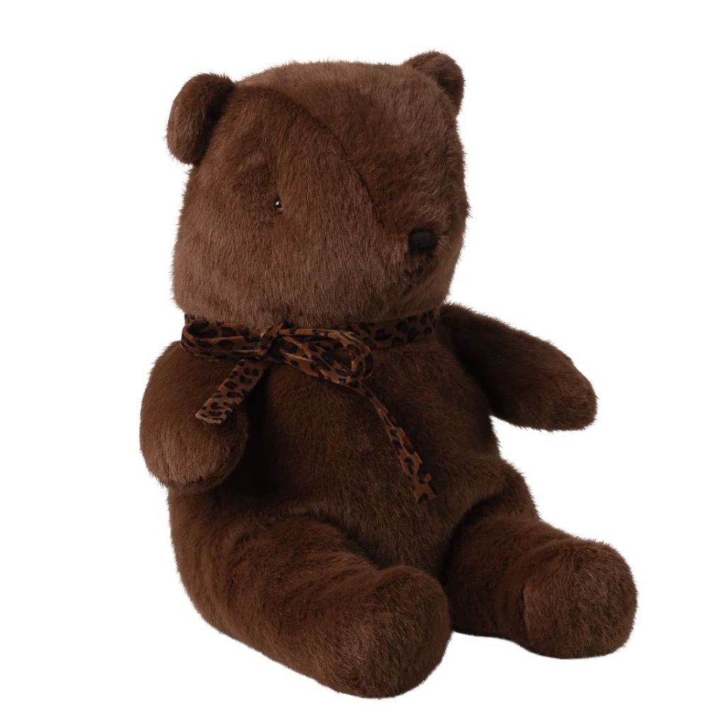 Maileg Teddy Bear Plush, Medium- Chocolate