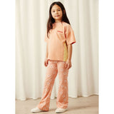 Mini Rodini Flowers Aop Flared Trousers