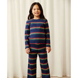 Mini Rodini Multi Color Stripe Ls Tee