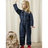 Mini Rodini Rodini Prix Lw Denim Woven Boiler Suit