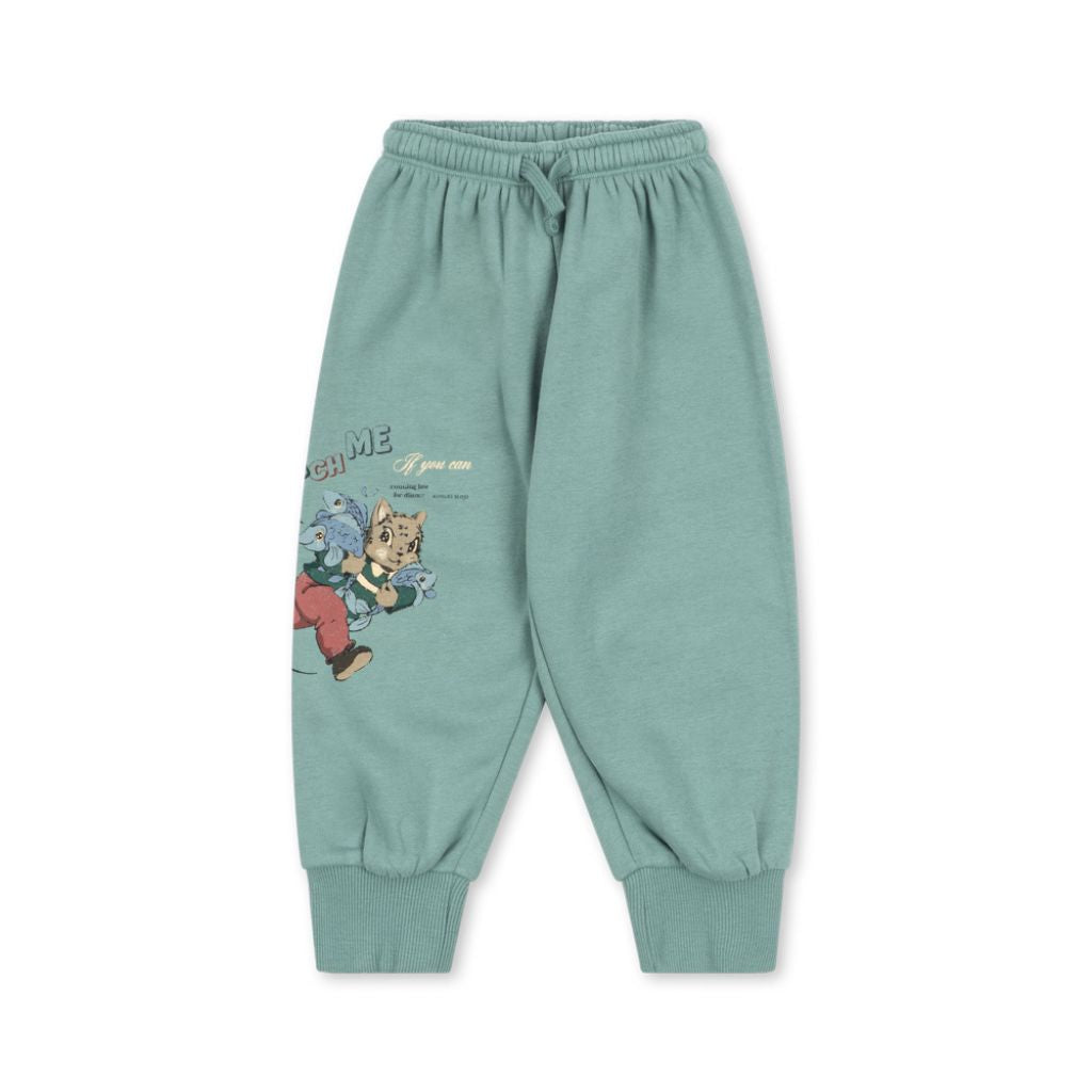 Konges Sløjd Lou Rib Sweat Pants Granite Green