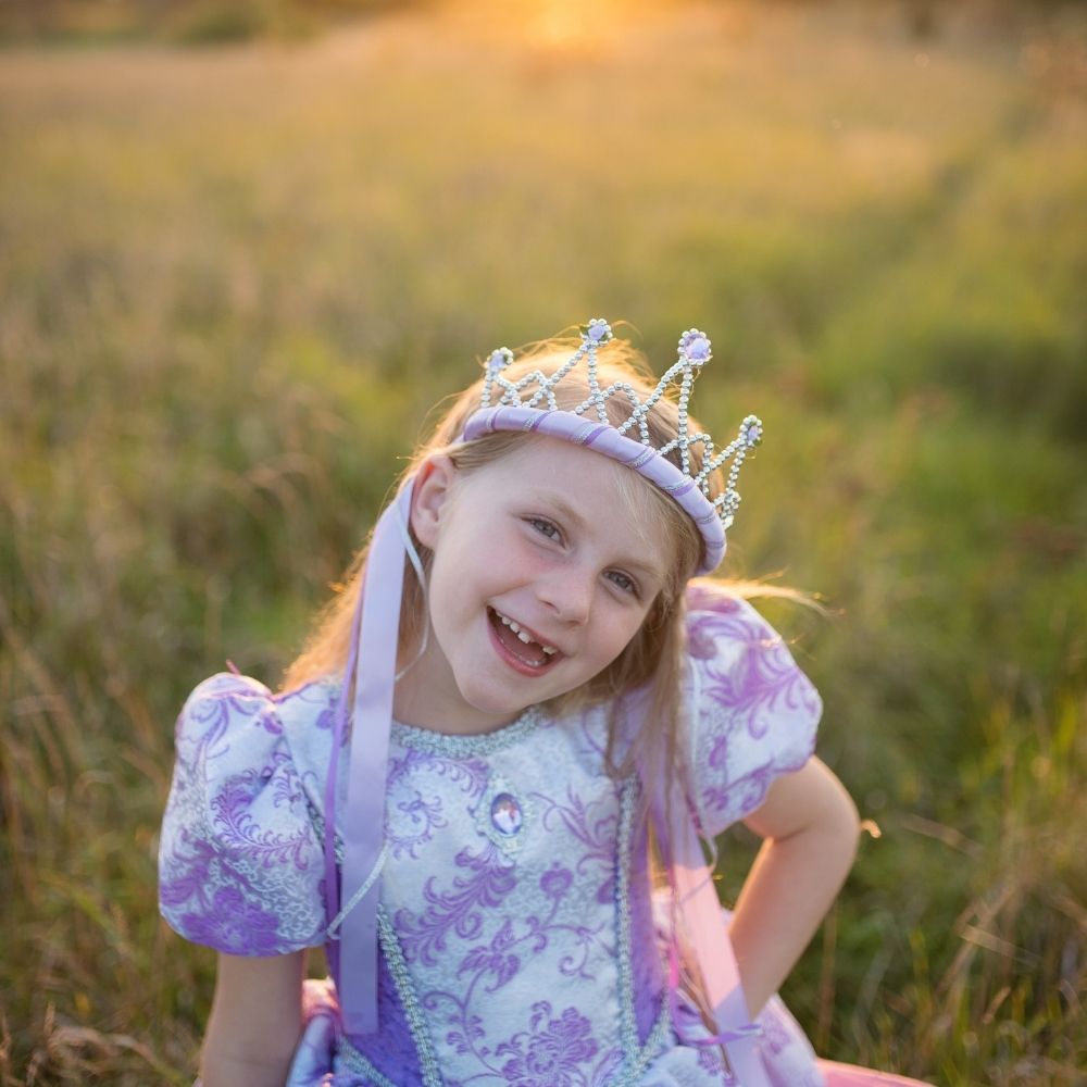 Ribbon Tiara Lilac