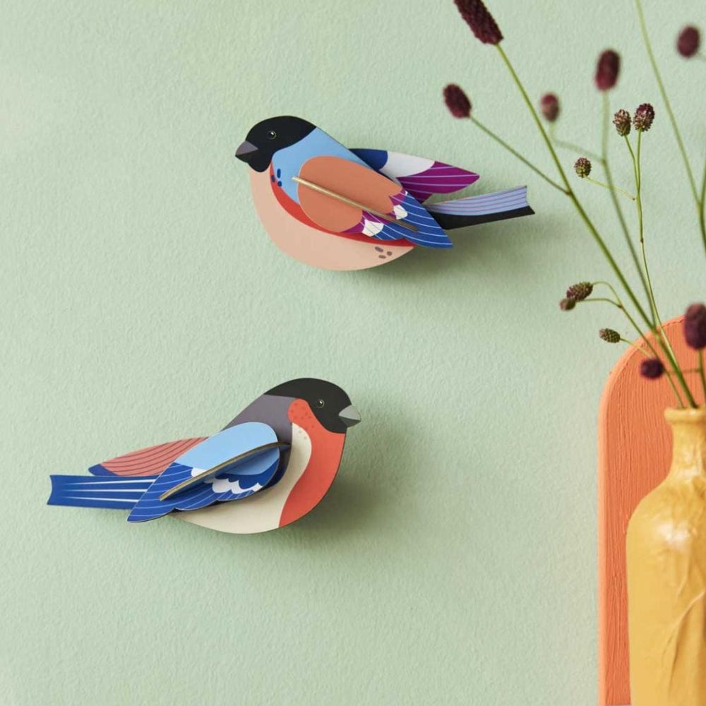 DIY 3D Wall Decoration - Finches