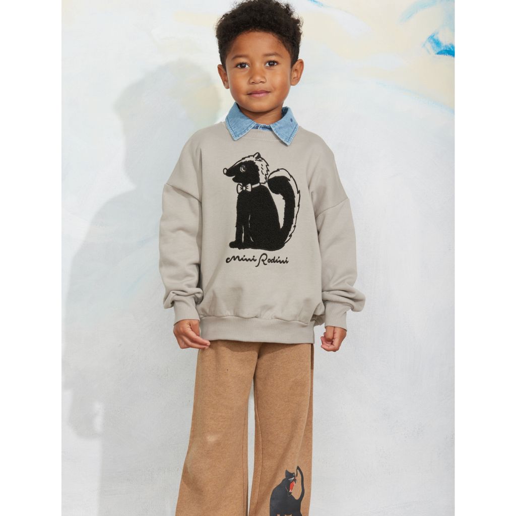 Mini Rodini Panther Sp Melange Sweatpants