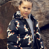 Mini Rodini Rabbits Hooded Puffer