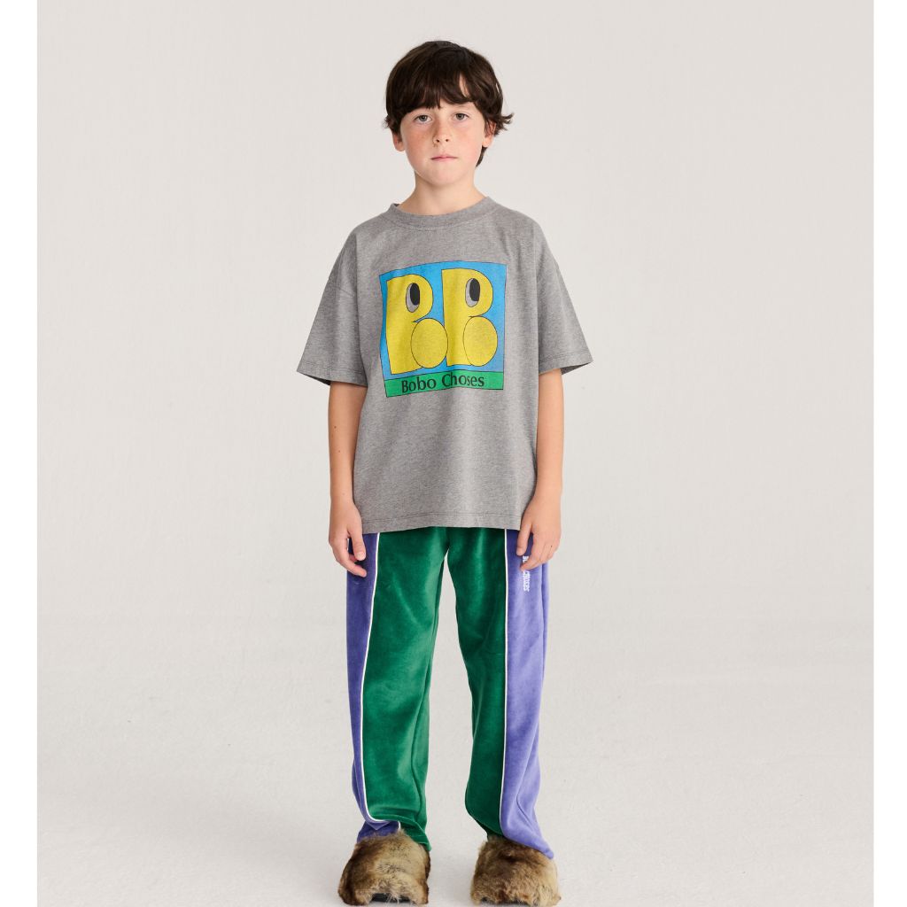 Bobo Choses Color Block Terry Cloth Jogging Pants