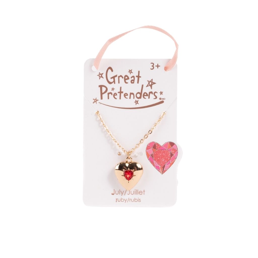 Birthstone Heart Locket