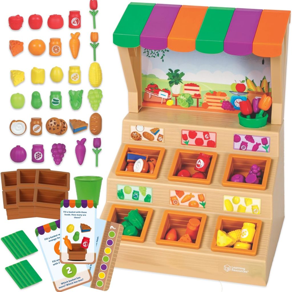 Learning Resources Mini Farmstand Sorting Set
