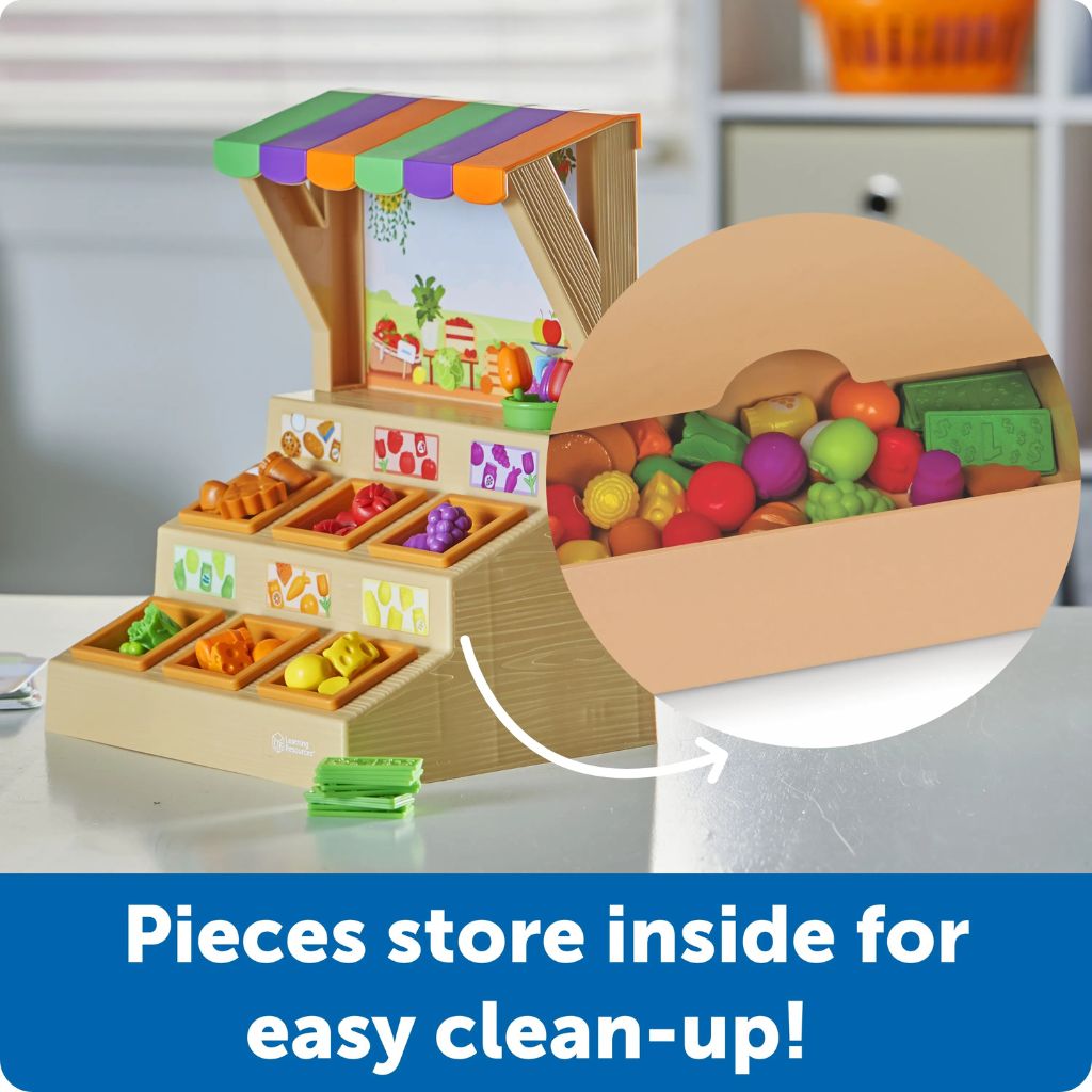 Learning Resources Mini Farmstand Sorting Set