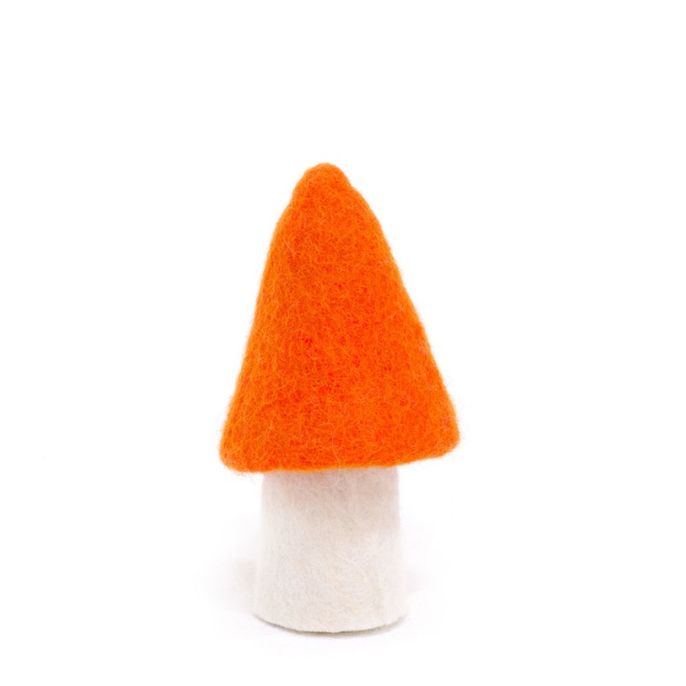 Muskhane Morel Mushroom L Pure Orange 13cm