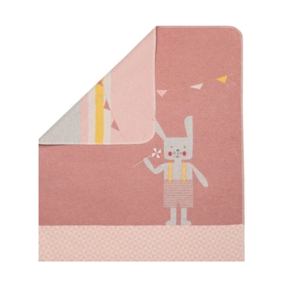 Fussenegger Juwel Bunny Rabbit Embroidery Rouge 90x70cm
