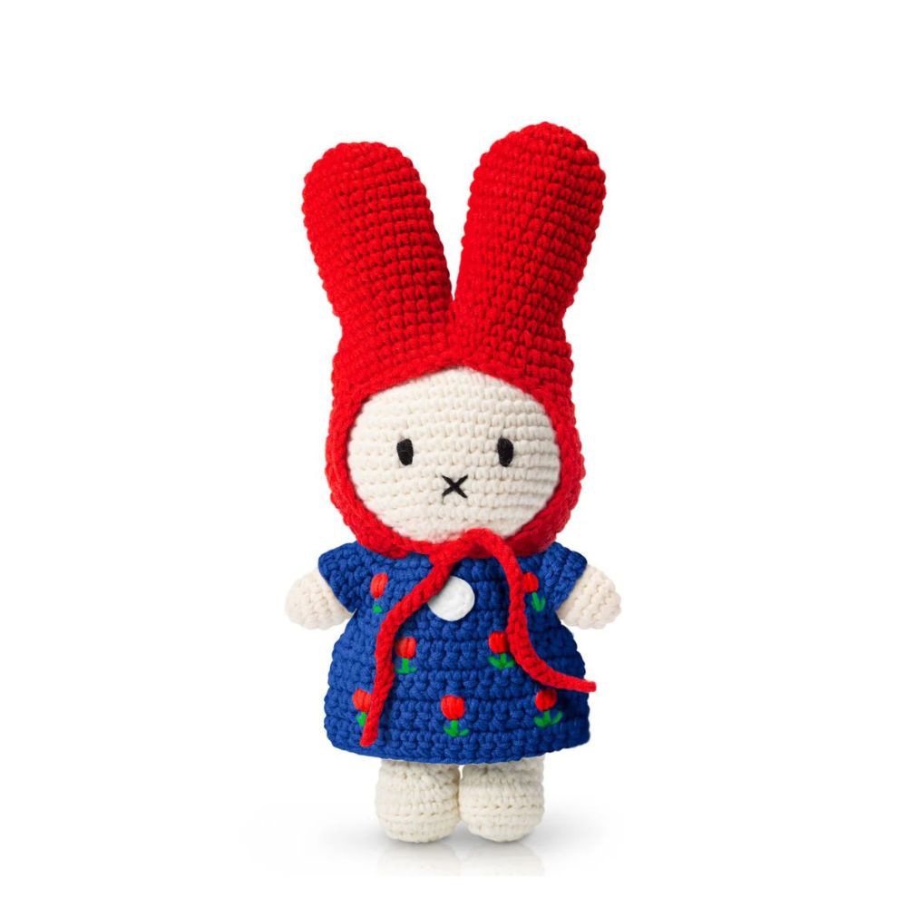 Miffy Handmade and Her Blue Coat + Red Hat