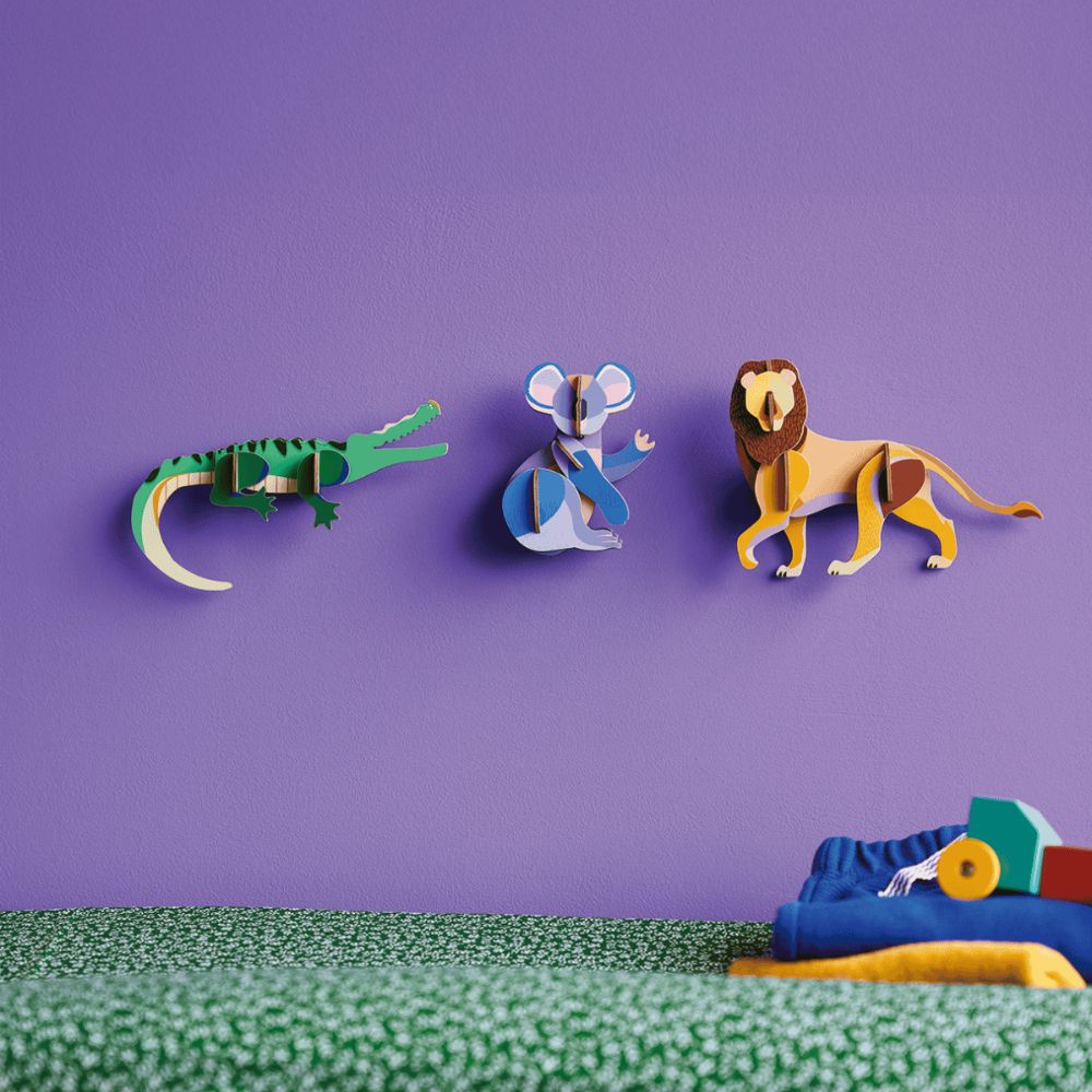DIY 3D Wall Decoration - Lion