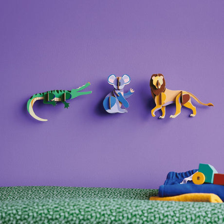 DIY 3D Wall Decoration - Lion